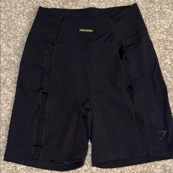 Gymshark Whitney Simmons Black Bike Shorts for Women - Picture 1 of 2